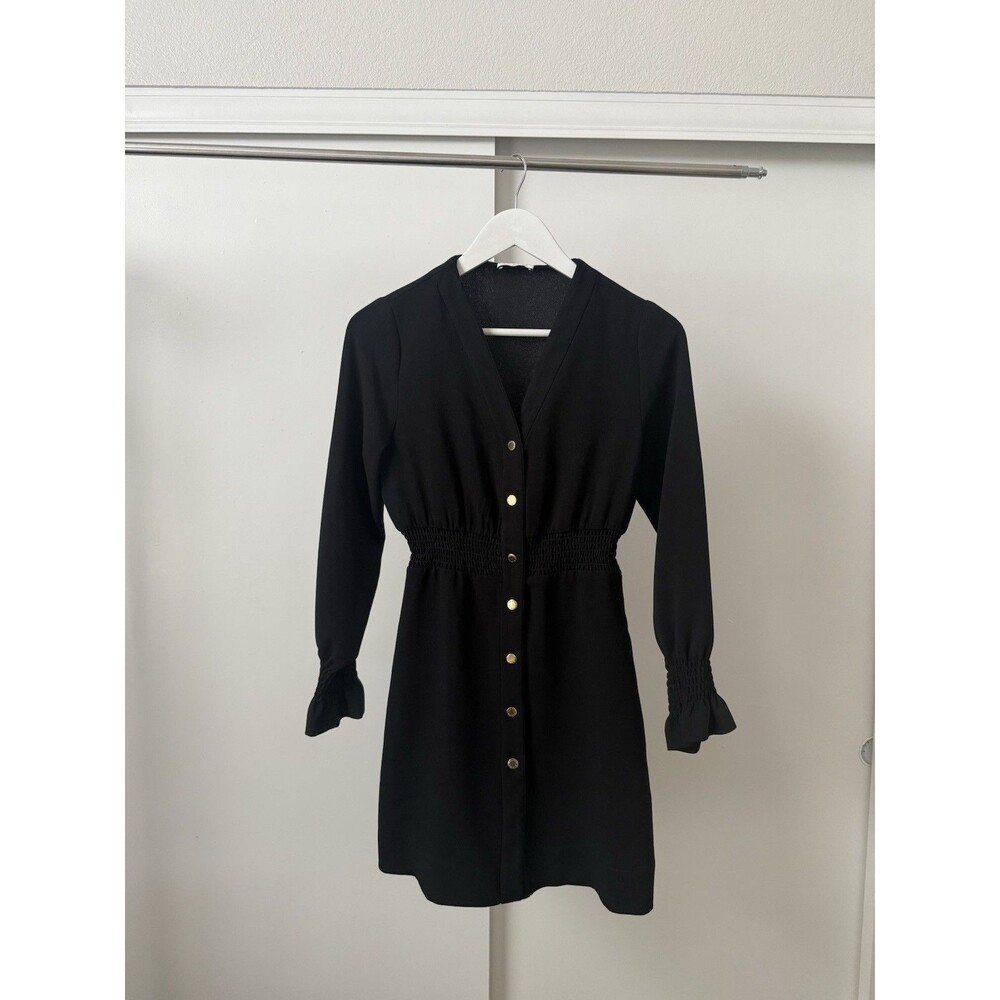 Sandro Paris Black Mini Dress